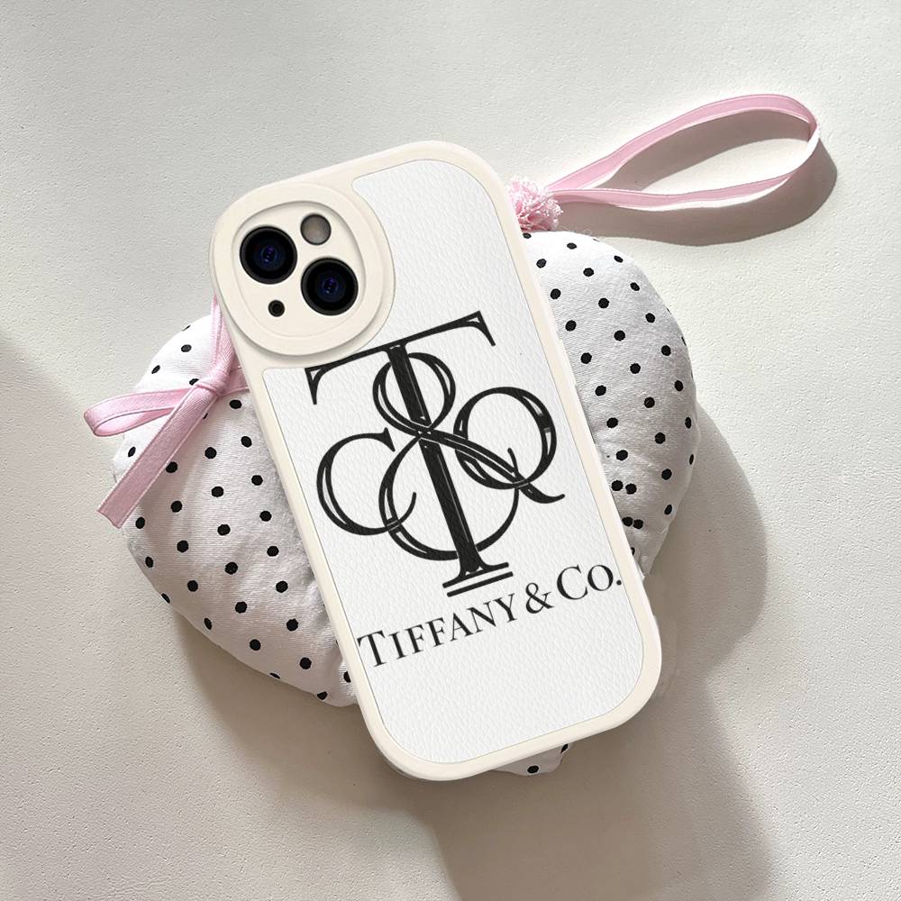 

Чехол для телефона T-tiffanyS с логотипом для IPhone 11 12 13 14 15 16 Pro Max Mini Plus Мягкий кожаный чехол iphone 11 pro