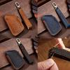 Leather Remote Car Key Cover Case Fob Holder Shell For GMC Yukon Chevy Suburban