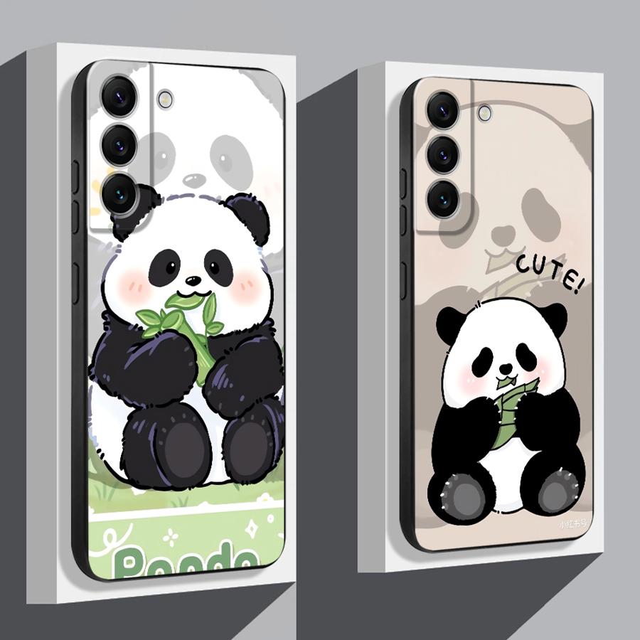 Cartoon Cute Panda Case for Xiaomi Redmi Note 7 8 11 13 Pro Plus 14 10S 9S 11s 12s 10 12 Pro 9 Funda Phone Cover