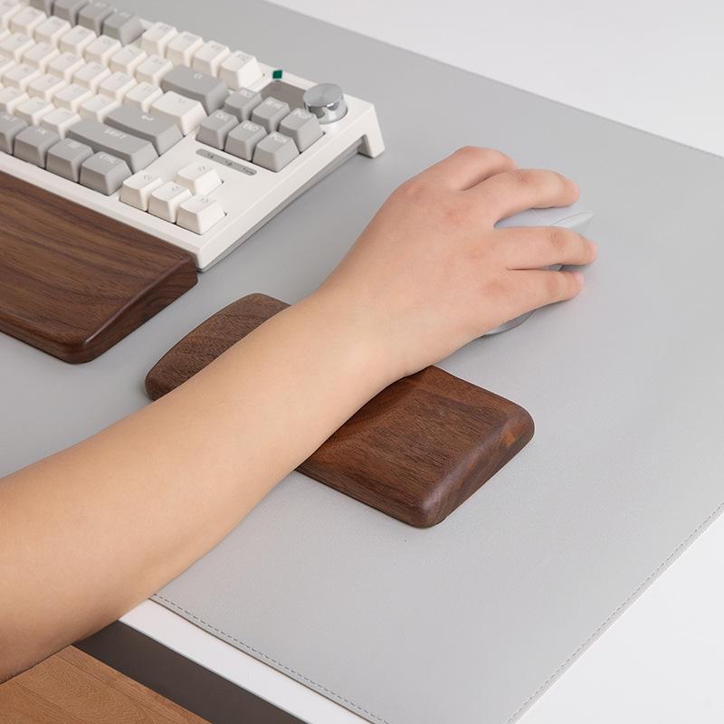 Ergonomisches Maus-Handgelenkstützpad aus Holz – Komfortables Gaming- und Bürozubehör