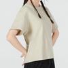 New Balance Set in Sleeve T Shirt Women's Beige (Unisex) T-Shirts AWT22317 LGB