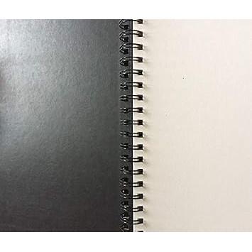 @Black Drawing Book Spiral Bound Landscape A5 UKU45-80OFF