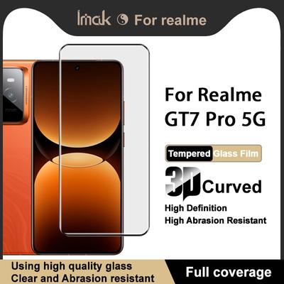 For Realme GT 7 Pro 5G Glass IMAK 3D Curved Full Screen Tempered Glass Film