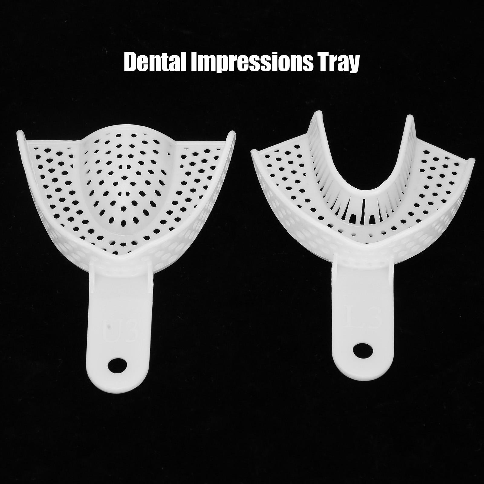 Plastic Disposable Dental   Tray Portable Dental Oral Care Materials Supply