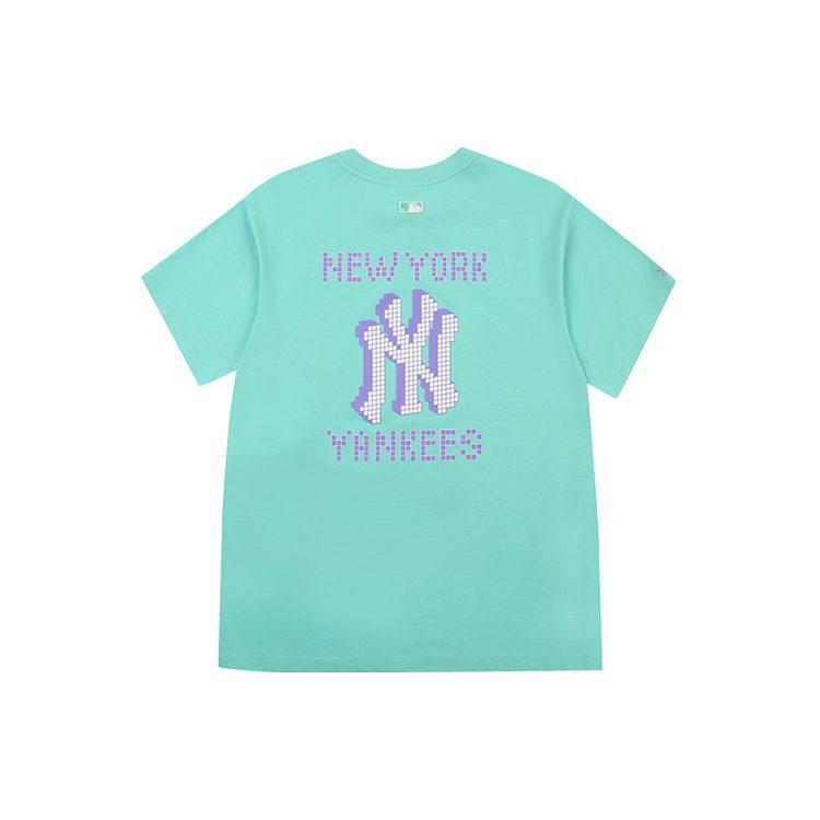 MLB New York Yankees T Shirts Unisex Green Crew Neck Moderate Straight Fit 31TSN5131-50T