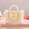 Fashionable and Cute Girl Princess Photo Decoration Lace Bow Crossbody Bag Children's Coin Purse Festival Gift