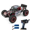 Remote Control Car, 2.4 GHz 60 KPH High Speed 4WD Electric Vehicle with Brushless Motor and LED Lights, Rechargeable