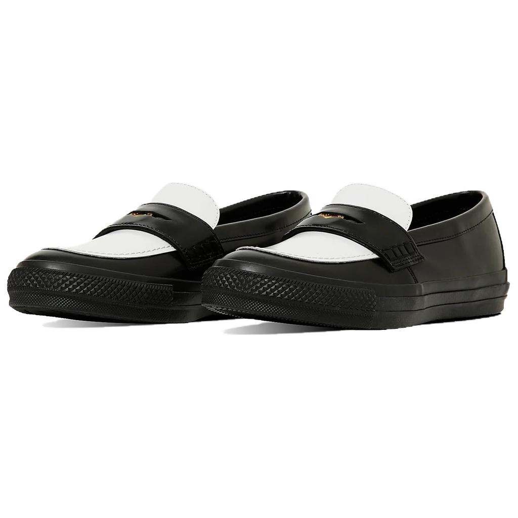 Converse All Star Comfortable Versatile Loafers Unisex Loafers Black White 31315090