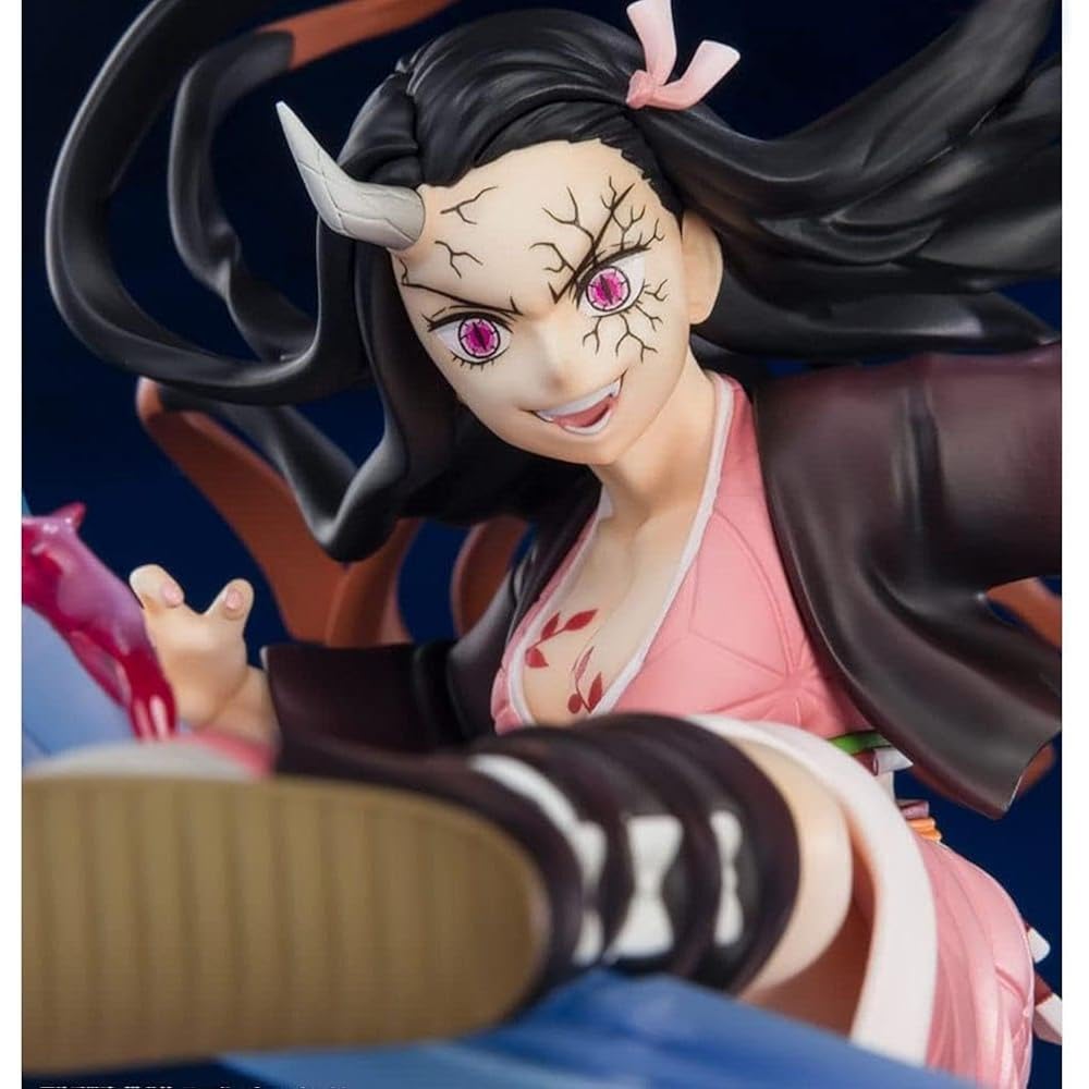 TAMASHII NATIONS Figuarts Zero Demon Slayer Kamado Nezuko Demon Slayer: Approx. 200mm PVC & ABS P...