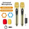 2 Channels Karaoke Mic Micphone Clear Sound Condenser Microphone  Karaoke Singing