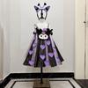 Eco-Friendly Handmade Kuromi Parent-Child Runway Outfits for Kids