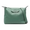 Le Pliage Xtra Geprägtes Logo Reißverschlusstasche Leder Hobo Tasche Damen Taschen Salbei-Grün 10189987D90