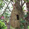 Premium Hanging Bird House Natural Fiber Finch Bird Nest Hut Outdoor Cage Shelter Hideaway Bird Nest High Quality Elegant