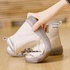 Martin Boots Short Boots Autumn British Style Soft-soled Spring and Autumn Velvet Cotton Shoes Warm Boots