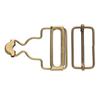 Handmake Adjustable Accessories Jeans Brace Buttons Suspender Brace Clips Denims Dungaree Buckles Overalls Fasteners