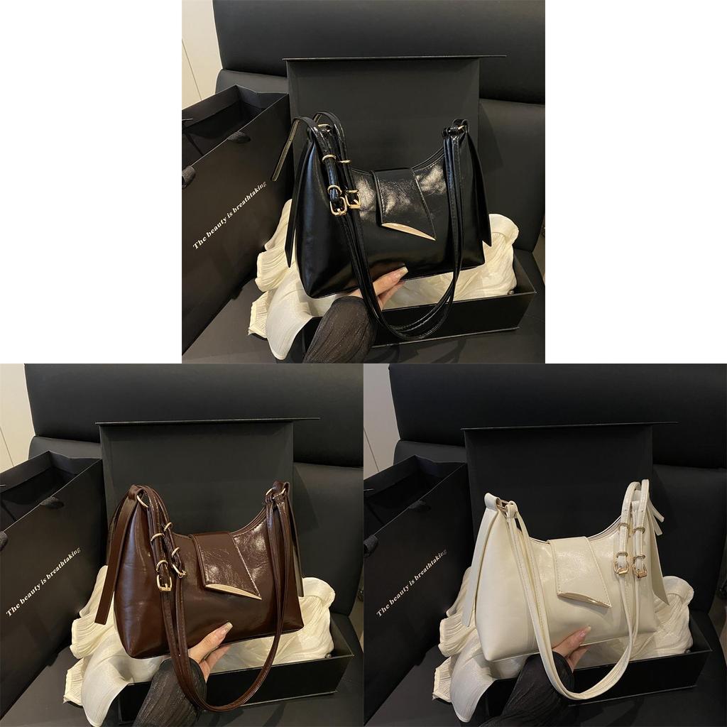 Pu Duffle Bag For Women With Top Zipper Closure And Inner Pocket For Daily Use