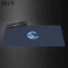 XXL Xcm Black and White Giant Wave Keyboard Game Anime Mouse Pad Nonslip Rubber Art Computer Desk Mat Carpet With Lockedge