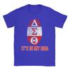 Men TShirt Delta Sigma Theta TShirts Novelty  Beach Tee Shirt Awesome Cotton Clothing Gift