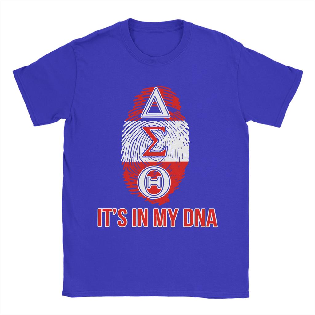 Men TShirt Delta Sigma Theta TShirts Novelty Beach Tee Shirt Awesome Cotton Clothing Gift