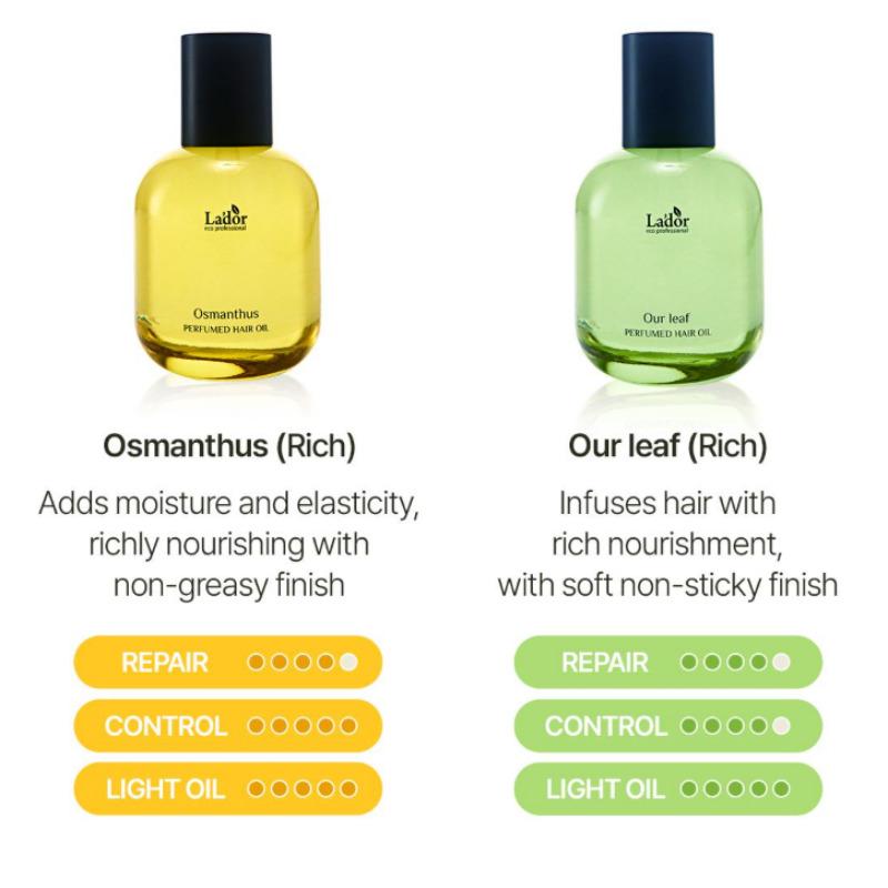 LDOR Perfume Hair Oil 30ml 1.01 fl.oz Hinoki Osmanthus Our Leaf