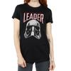 STAR WARS Womens/Ladies The Last Jedi Leader Helmet Cotton Boyfriend T-Shirt