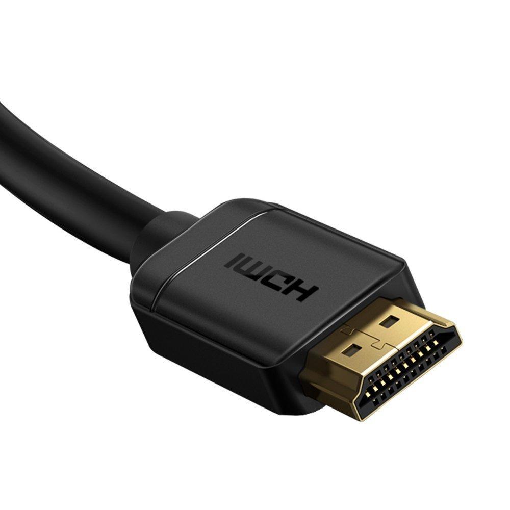 Baseus 4K HDR HDMI 2.0 Cable 60Hz 18Gbps 1m Black