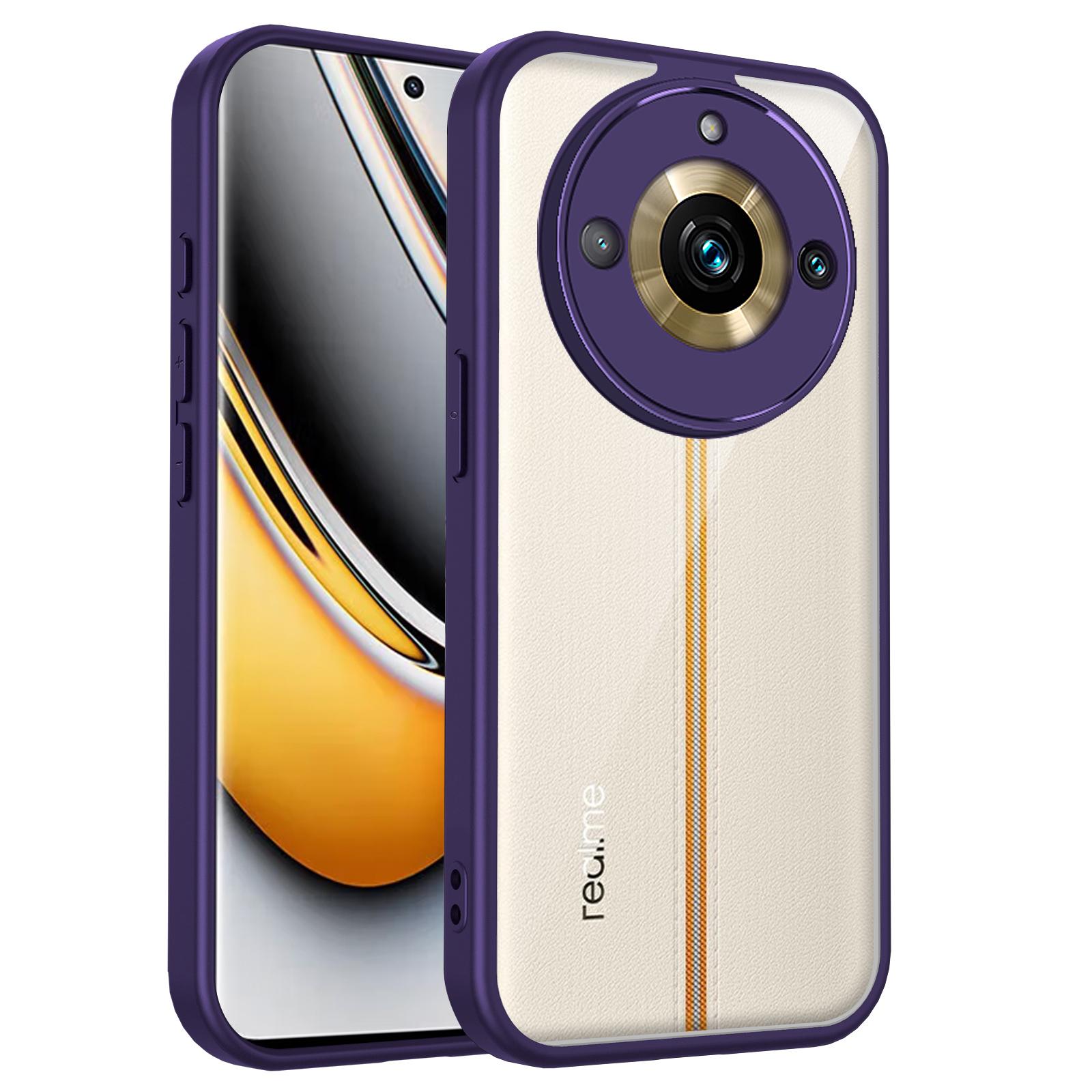 

For Realme 11 Pro Case Realme 11 Pro Plus Phone Case Realme 11 Pro + Cover Cushion Silicon Bumper Clear Matte Back Cover Hard realme 11 Pro+
