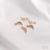 14K Gold Filled Moon and Star Pendant Charms for DIY Jewelry and Accessory Making