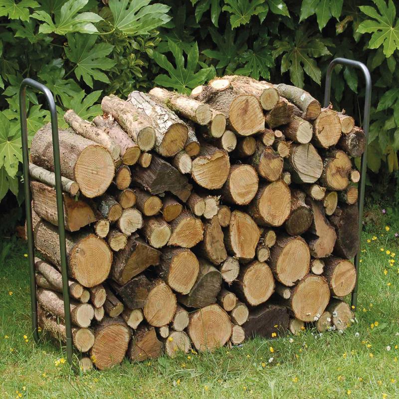 Metal rack for wood 640x320x990