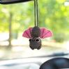 New Halloween Ghost Pumpkin Bag Pendant Decoration for Rear View Mirror Hanging Plush Doll