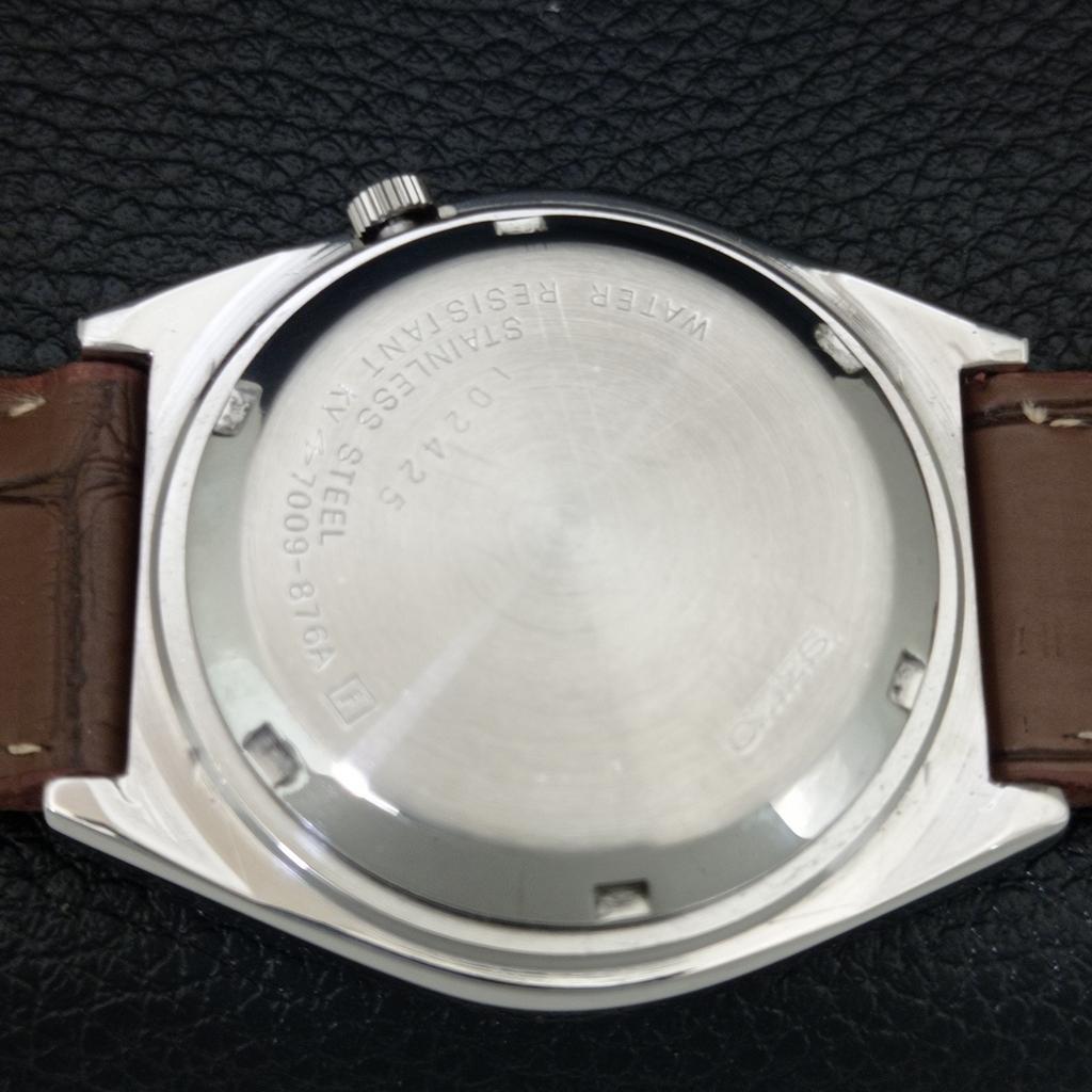 VINTAGE SEIKO 5 AUTOMATIC JAPAN MENS ORIGINAL DIAL WATCH A709161-1