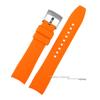 Curved End Rubber Silicone Strap for Citizen Watch Bracelet for Swatch Soft Waterproof Watchband for Rolex 20mm 22mm Wristband
