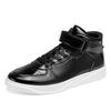 Large size men's shoes 2025 spring new mirror board shoes youth trend student high top sports and leisure shoes