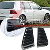 Rear Side Window Trim Spoiler For VW Golf 4 Golf 5 Golf 6 Golf 7 MK4 MK5 MK6 MK7 MK7.5 MK8 Window Shutter Cover Louver Air Vents