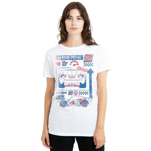 Cars Unisex Adult 198 MPH Lightning McQueen T-Shirt