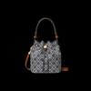 T Monogram Jacquard Mini Bucket Bag