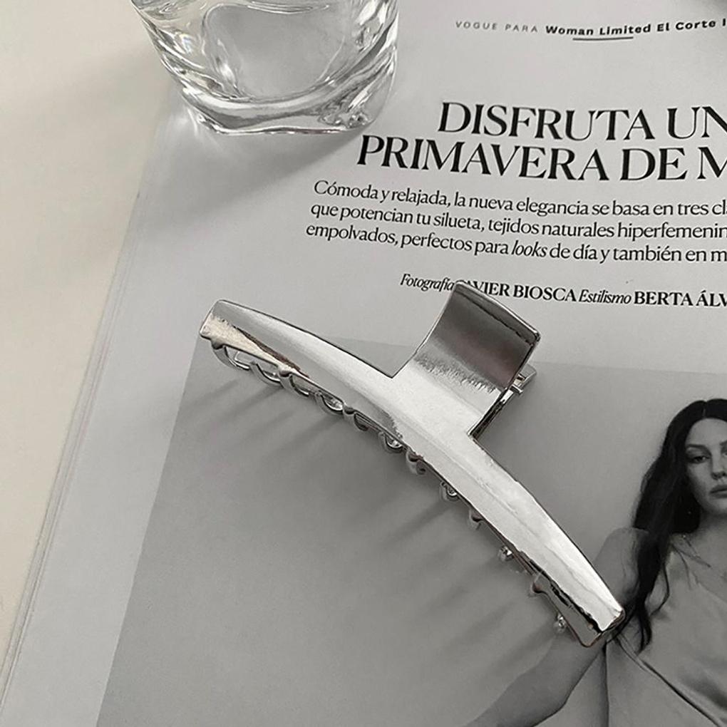 

Women s Hayes Bom Bom Silver Modern Hair Clip single color