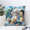 HXH Gon And Killua Hunter Pillowcase Product Printing Cushion Cover Throw Pillow Cover Home Decoration Square Multi Size