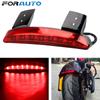 Red LED Brake Tail Light For Bike Motocycle Touring Sportster XL 883 1200 Cafe Racer Rear Fender Edge Taillight