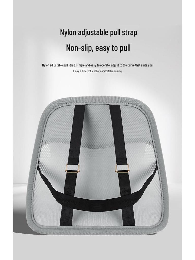 Breathable Summer Mesh Lumbar Support Cushion for Car and Office