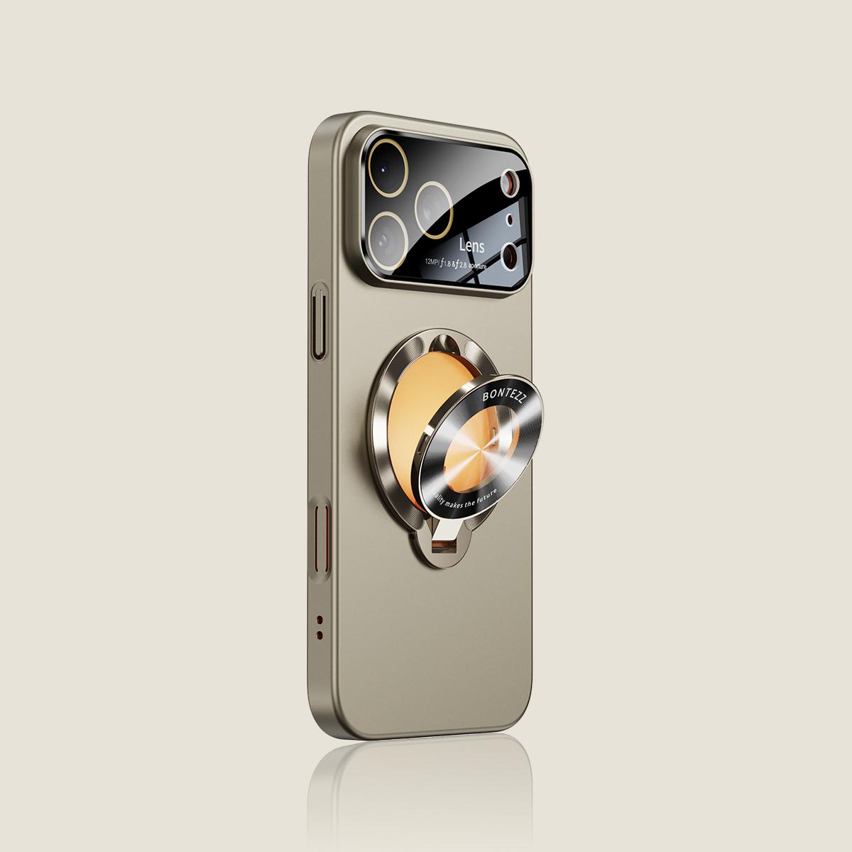 

Большое окно для чехла Magsafe для iPhone 17 Air 16 Plus 14 15 13 12 11 17 Pro Max Магнитная подставка-держатель Бронированный чехол iPhone 11