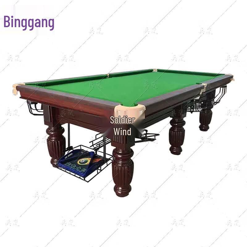 Бильярдный стол Binglan 9 футов с мраморной столешницей для восьми шаров