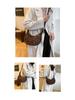 Retro Leopard Print Crossbody Bag: Autumn/Winter Fashion Versatile One-Shoulder Women's Dumpling Bag