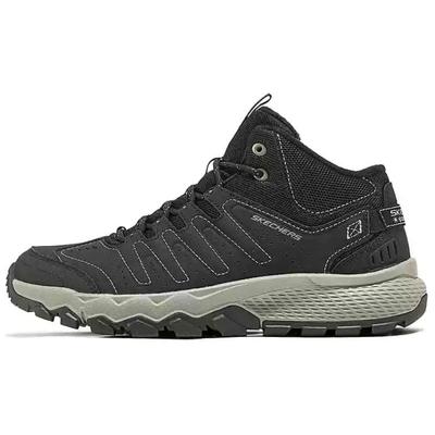 Outdoor Bequem Langlebig Mittelhoch Outdoor Funktionale Schuhe Herrenschuhe Schwarz Braun 237632-BKTP
