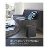 Yamazaki Jitsugyo (Yamazaki) Trash Can Square Brown Approx. W28 X D15 X H30cm RIN RIN Bag Can't Be Seen Trash Can 3195
