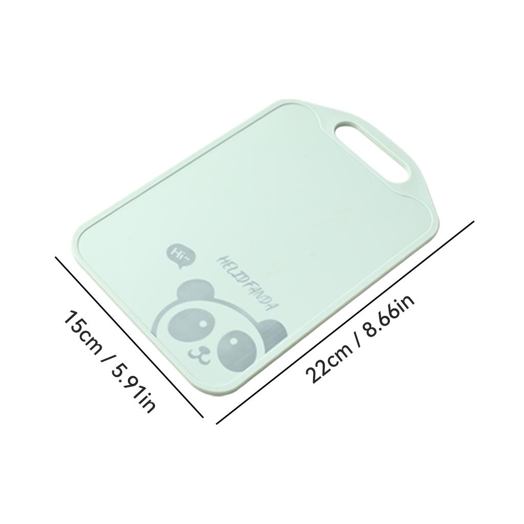 Multifunktionales Kunststoff-Lebensmittel-Schneidebrett Doppelseitig Rutschfest Obst Gemüse Fleisch Hackbrett Küchenutensil