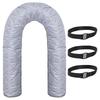 Portable Air Conditioner Hose Cover Universal AC Exhaust Pipe Wrap Protection Waterproof Dustproof Heat Insulation Cover