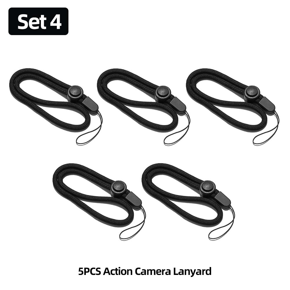 Lanyard Hand Adjustable Wrist Strap For GoPro Hero 13 12 11 10 9 Insta360 SJCAM SJ4000 AKASO DJI Osmo Action Camera Accessories