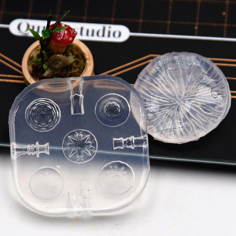 

2 шт./набор мини-гриб силиконовая форма ультралегкая глина смола глина мягкая керамика своими руками миниатюрный гриб быстрый инструмент для моделирования S