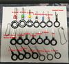 21Pcs Motorcycle Scooter Terminal Removal Electrical Wiring Crimp Pin Extractor